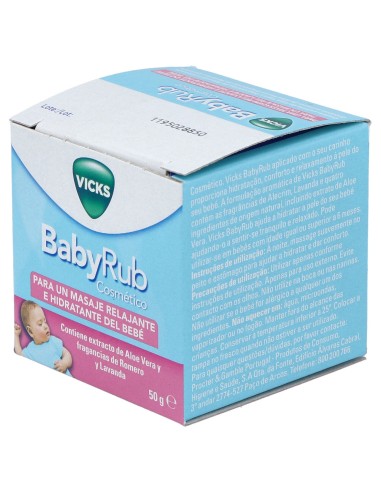 Vicks Babyrub 50 Gramos