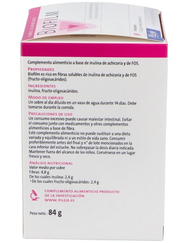 Pileje Biofilm Prebiotiques 14 Sachets