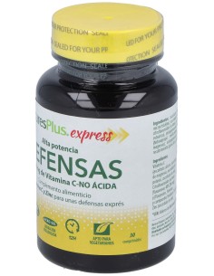 Natures Plus Express Defensas 30 Comprimidos