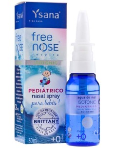 Ysana Free Nose Agua De Mar Isotonica Pediatrico 30 Ml