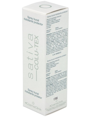 Cosmeclinik Sativa Colu-Tex Spray Bucal 30Ml.