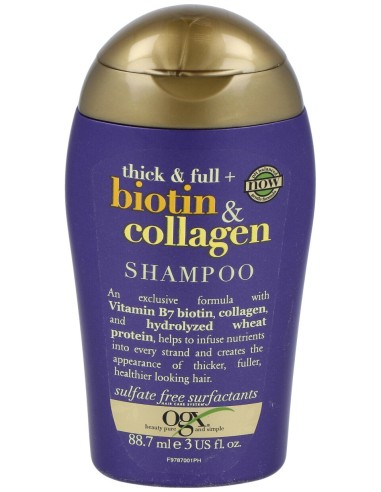 Ogx Thick & Full Biotin & Collagen Champú 88,7Ml