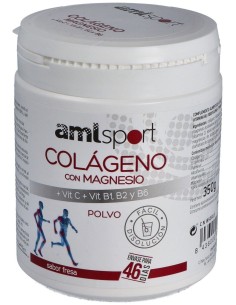 Colageno Con Magnesio + Vit C + Vit B1, B2 Y B6 Sabor...