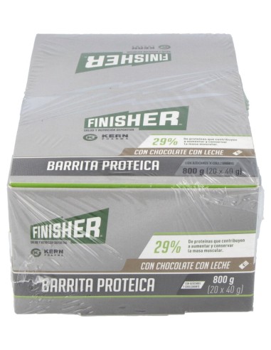 Finisher Barritas Proteicas Chocolate Con Leche...