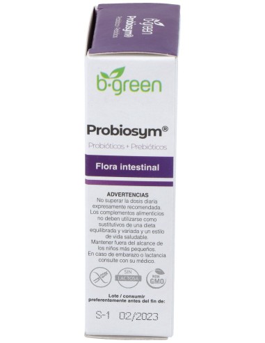 Probiotico Probiosym B.Green 10 Capsulas