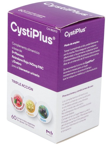 Cystiplus Bienestar Urinario Triple Acción 60Comp