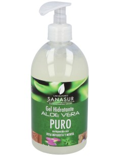 Gel Aloe Vera Con Rosa Mosqueta Y Mentol 500Ml.