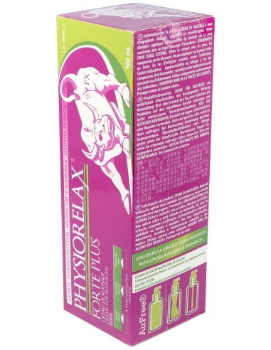Physiorelax Pack Forte Plus 500Ml + Botella