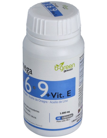 Omega 3-6-9 B.Green 48 Capsulas