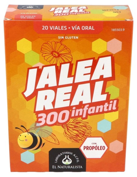El Naturalista Jalea Real Infantil 20 Viales