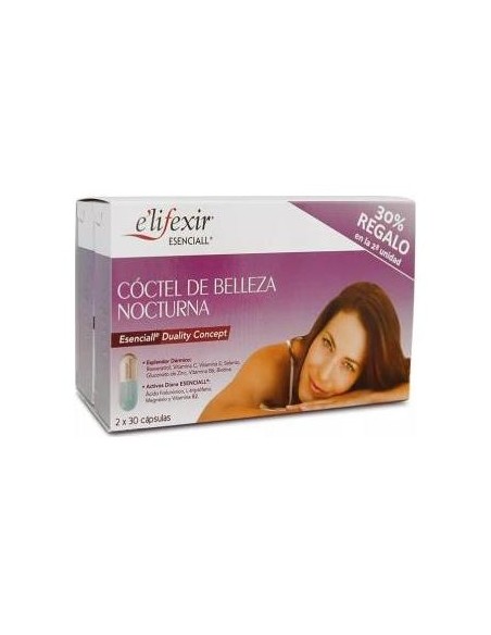 Elifexir Esenciall Coctel Belleza Nocturna 60Cap.