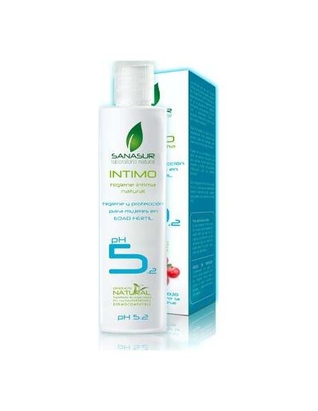 Sanasur Gel Higiene Intima Natural Ph 5.2 200 Ml