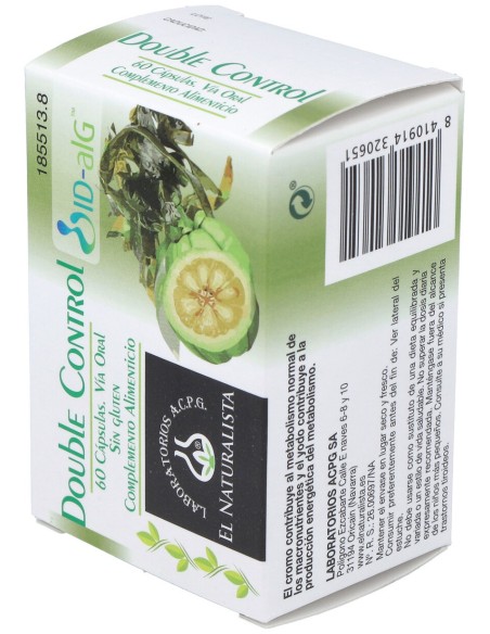 El Naturalista Double Control 60 Caps