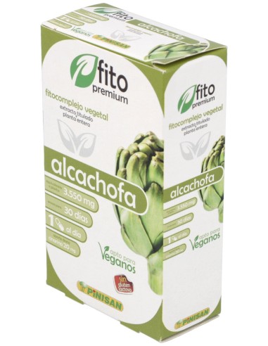 Fito Premium - Alcachofa - Pinisan - 30 Cápsulas