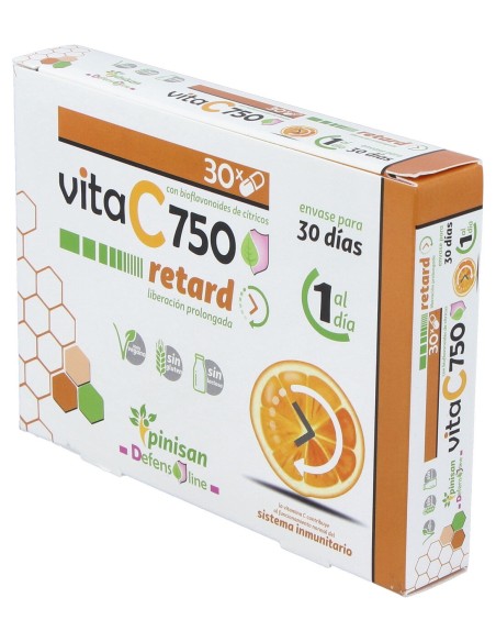 Pinisan Vita C 750 Retard 30Caps