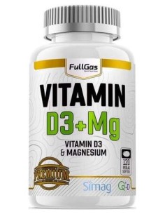 Fullgas Vit D3 Quali-D + Magnesio Simag 120 Perlas