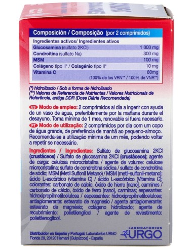 Urgo Condro Articulaciones 30 Días 60Comp