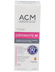 Depiwhite M. Crema Con Color (Dorado) Spf 50 40Ml.