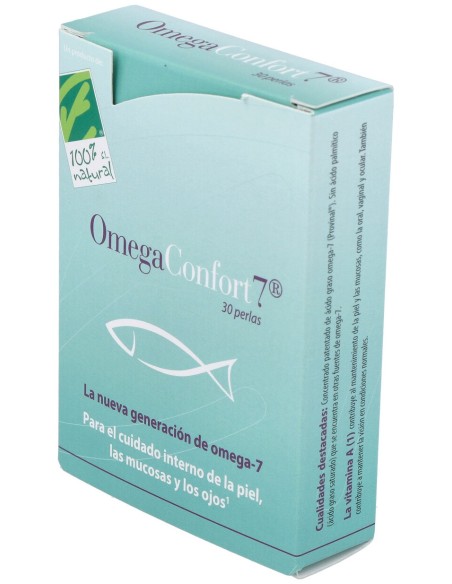 100% Natural Omegaconfort 7 30 Cápsulas