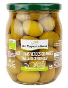 Aceituna Verde Gigante 550Gr. Bio