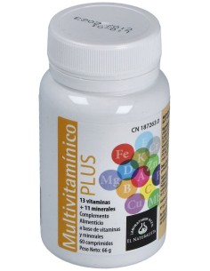 El Naturalista Multivitamínico Plus 60Comp
