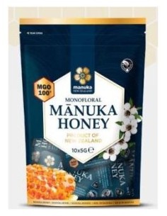 Manuka Health Miel De Manuka Rawmgo 100+ Monofloral 10Uds