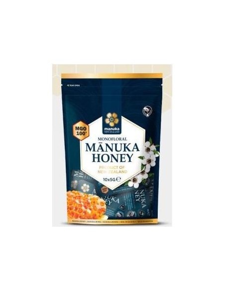 Manuka Health Miel De Manuka Rawmgo 100+ Monofloral 10Uds