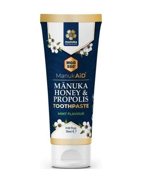 Manuka New Zealand Dentifrico Mgo 550+ Manuka Honey & Propolis 75Ml