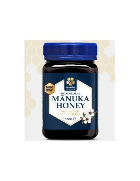 Manuka New Zealand Miel De Manuka Monofloral Mgo 550+ 500G