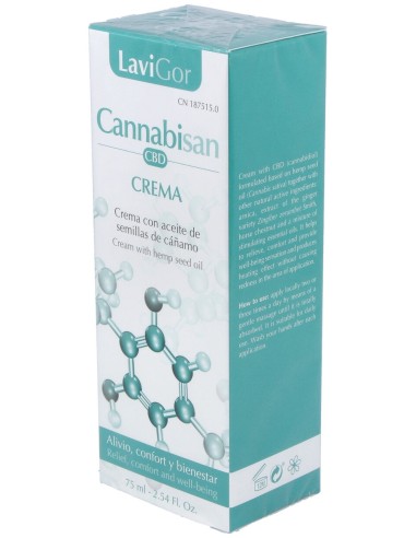 Lavigor Cannabisan Crema 75Ml
