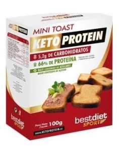 Bestdiet Mini Tostadas Ketoprotein 100G