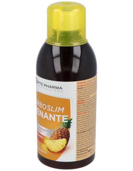 Turboslim Drenante Piña 500Ml.