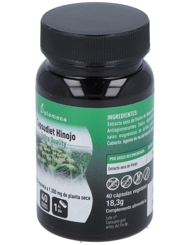 Plameca Capsudiet Hinojo 40Caps Vegs