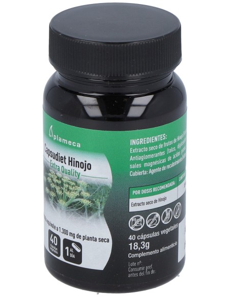 Plameca Capsudiet Hinojo 40Caps Vegs