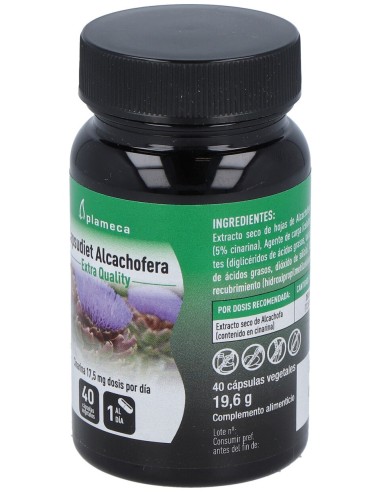 Plameca Capsudiet Alcahofera 40Caps Vegs