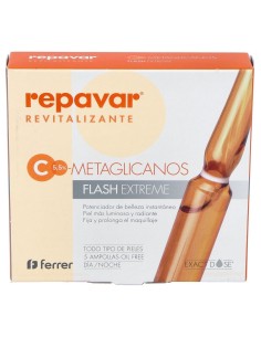 Repavar Revitalizante Ampollas Flash Extreme  5 Amp