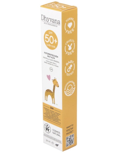 Protector Solar Dhyvana Eco Pediatrics® Spf50+
