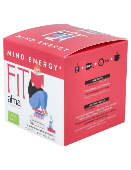 Alma Fit Mind Energy Infusión Eco Vegan 12Uds