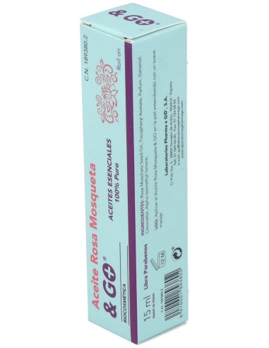 Aceite De Rosa Mosqueta Roll-On 15Ml.