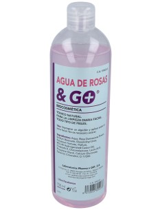 & Go Agua Rosas  750 Ml