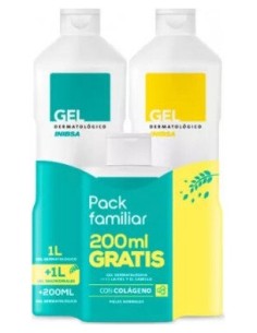 Pack Inibsa Gel Con Colágeno + Gel Multicereales 2X1L