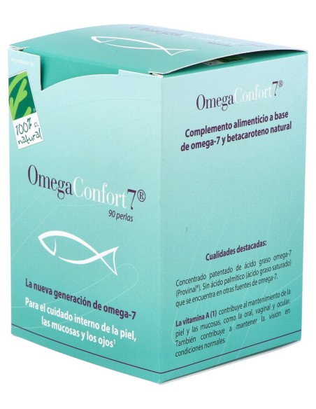 100% Natural Omegaconfort 7 90 Cápsulas