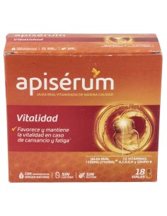 Apiserum Vitalidad 18 Viales