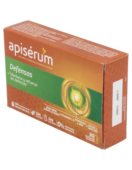 Apiserum Defensa 30 Caps Blandas
