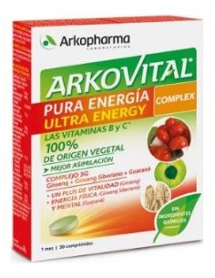 Arkovital® Pura Energía Ultra Energy 30Comp