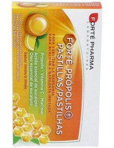 Forte Propolis 24 Pastillas Con Miel Y Vitamina C Sabor...