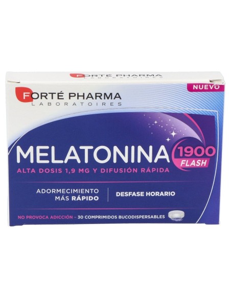 Forté Pharma Melatonina Flash 1900 30 Comprimidos