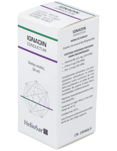 Heliosar Ignadin Conductum Gotas 50Ml