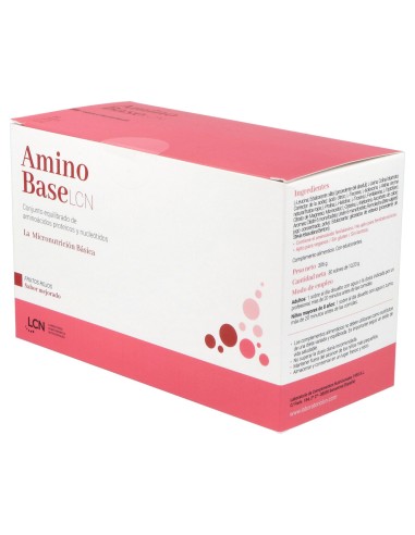 Lcn Amino Base Sabor Frutos Rojos 30 Sobres