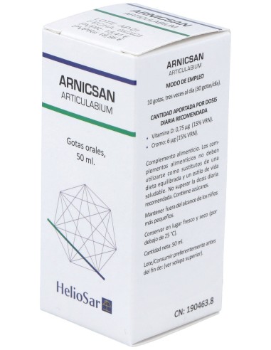 Heliosa Arnicsan Articulabium Gotas Oral 50Ml
